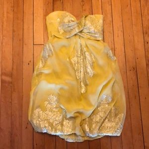 Nicolle Miller Yellow Dress